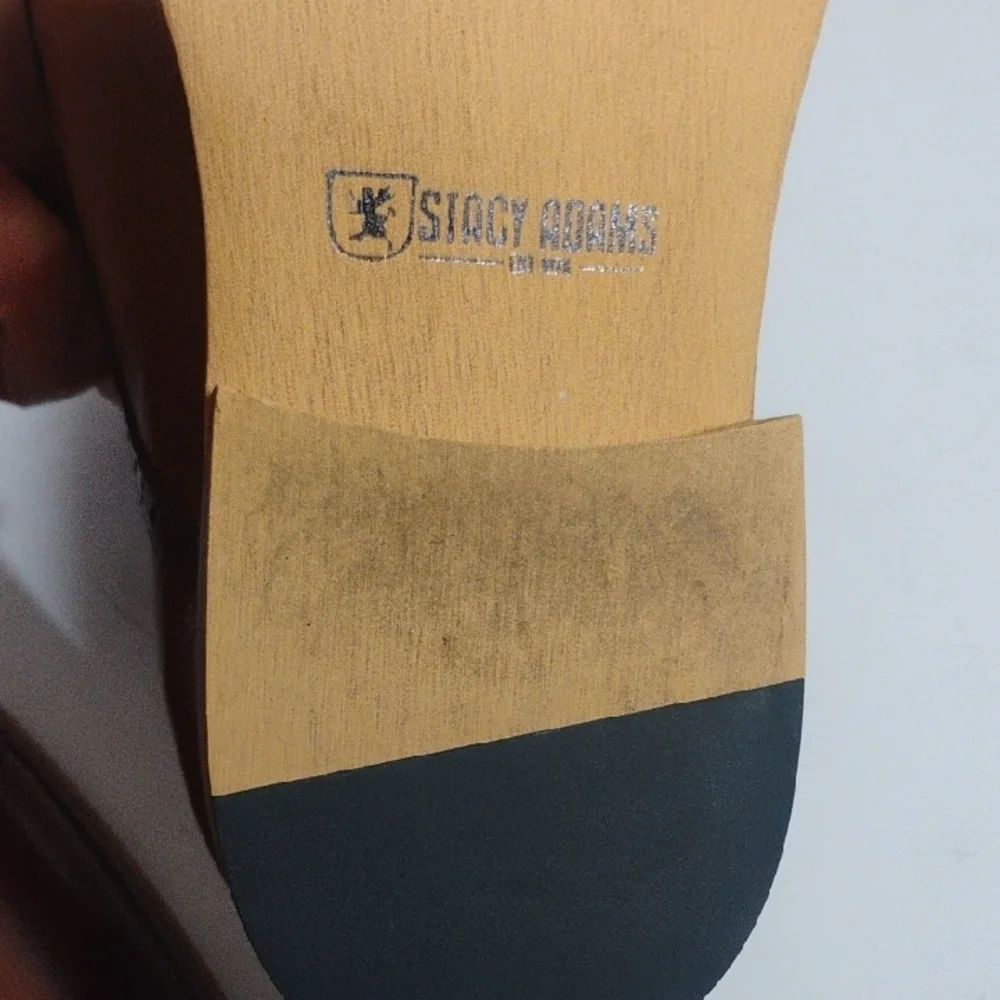 Stacy Adams Chestnut Cap Toe Derbys